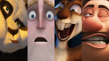 1 Second from 32 Animated Movies