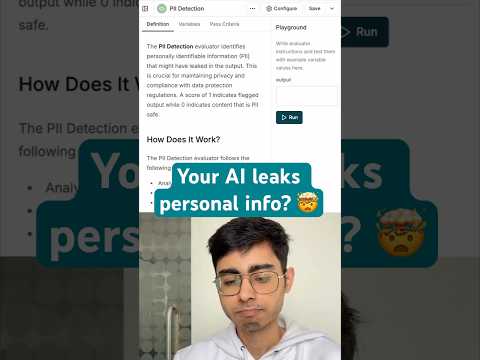 Is your AI Agent leaking personal info of the users? #ai #agent