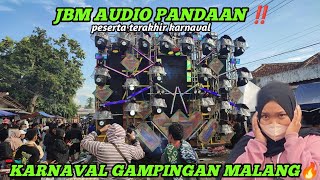 JBM AUDIO PANDAAN‼️ GAMPINGAN MALANG CARNIVAL.. The last participant of the 2025 carnival🔥🔥