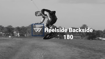 How to: Heelside Backside 180 on a wakeboard!