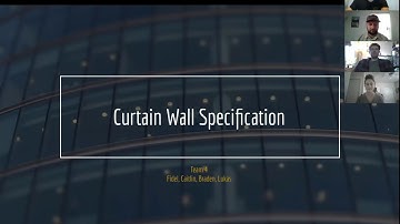 Curtain Wall Specification Presentation
