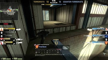 Ninja Knife kill on Nuke CS:GO