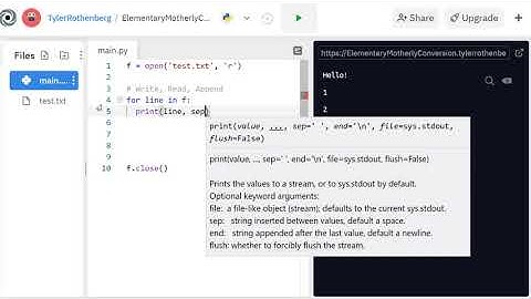 CHS Python Lecture 7 - File I/O (Input/Output)