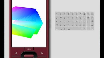 Android OpenGL API Demonstration on Cell Emulator