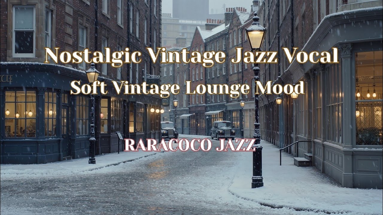 ☕️커피 한잔과 함께하는 빈티지 감성 재즈  l Nostalgic Jazz Vocal 🎷 Soft Vintage Lounge Mood