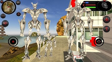 Robot Shark #helicopter #robot (by Naxeex Robots) | Gameplay (Android/iOS) HD