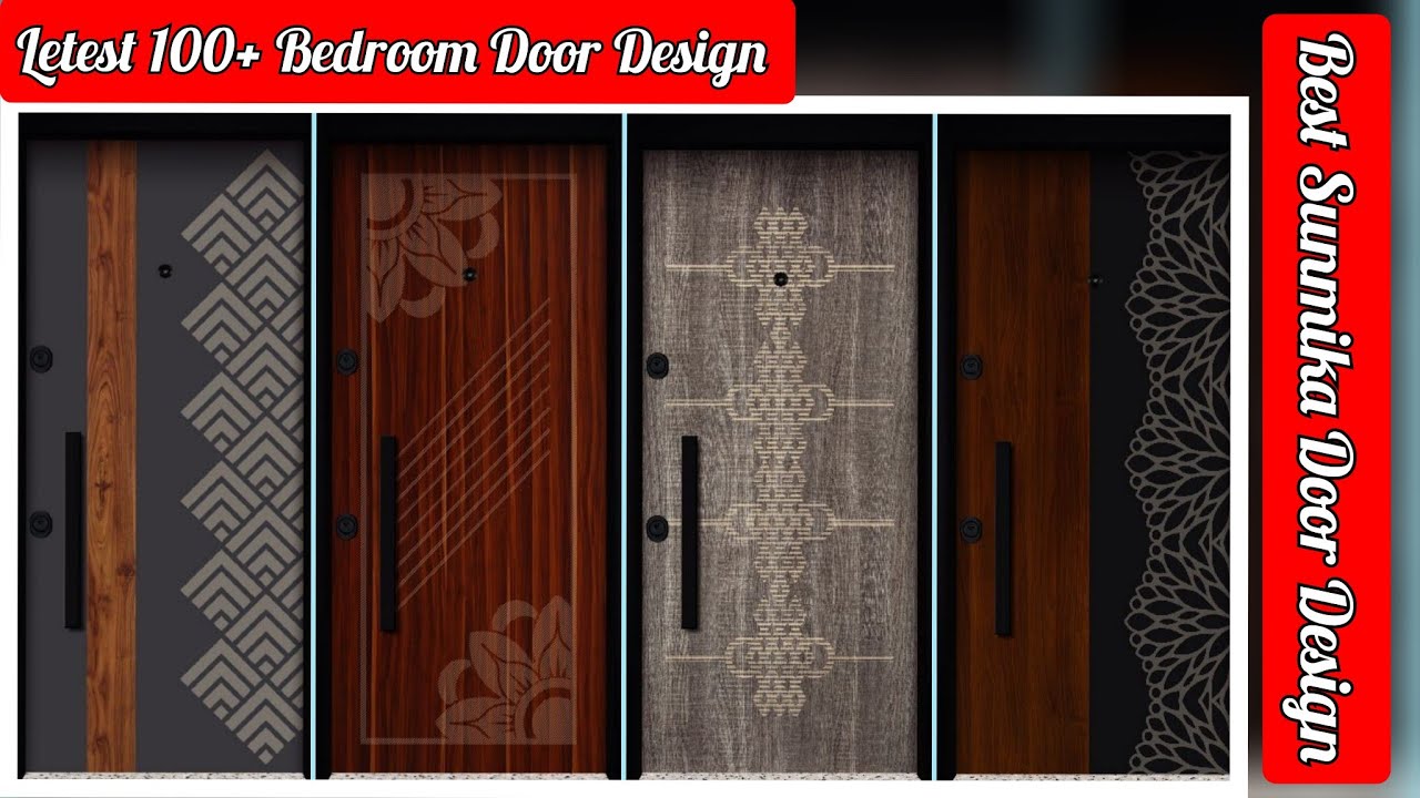 Top 100+ Bedroom Door Design 2023 ।। Modern Sunmika & Flush Door ...