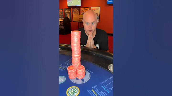 LARGEST HAND OF BLACKJACK EVER?! #blackjack #casino #vegas