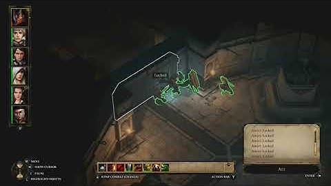 Pathfinder: Kingmaker Skip - Bypassing Abandoned Keep Door in the Wrong Direction