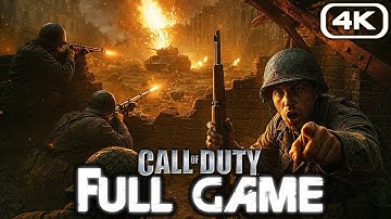 CALL OF DUTY 1 Gameplay Walkthrough FULL GAME (4K 60FPS) No Commentary