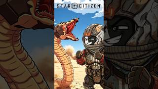 fighting a worm (no Gun) lol #starcitizen #starcitizencommunity #starcitizenclips #gaming