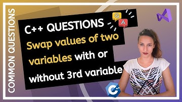 How to swap values of two variables with or without a third variable