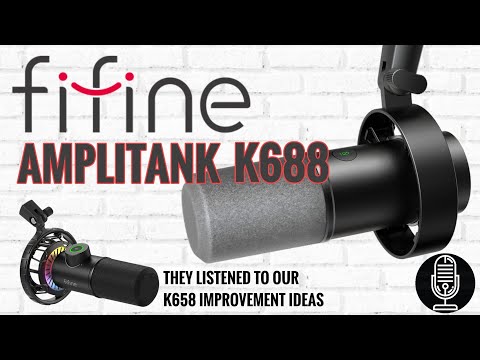 FIFINE AMPLITANK K688 - The Upgraded K658!? - USB / XLR Dynamic