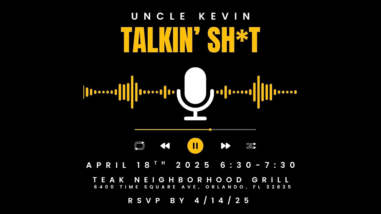 Uncle Kevin Talkin' Sh*t Goes LIVE!! - YouTube
