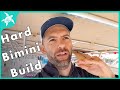 BUILDING a HARDTOP BIMINI for my CATAMARAN! Part 1