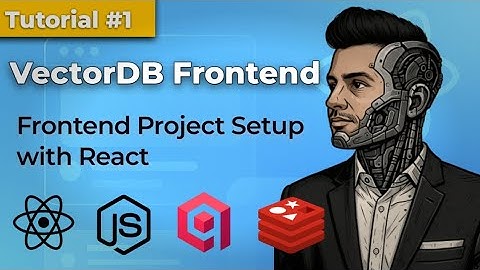 Frontend Project Setup with React + Vite + Tailwind CSS | VectorDB Frontend – Tutorial #1