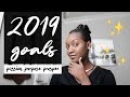 2019 NEW YEAR&#39;S GOALS | Chit Chat GRWM | VLOGMAS DAY 22