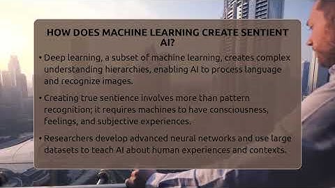 How Does Machine Learning Create Sentient AI? - The SciFi Reel