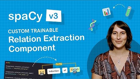 SPACY v3: Custom trainable relation extraction component