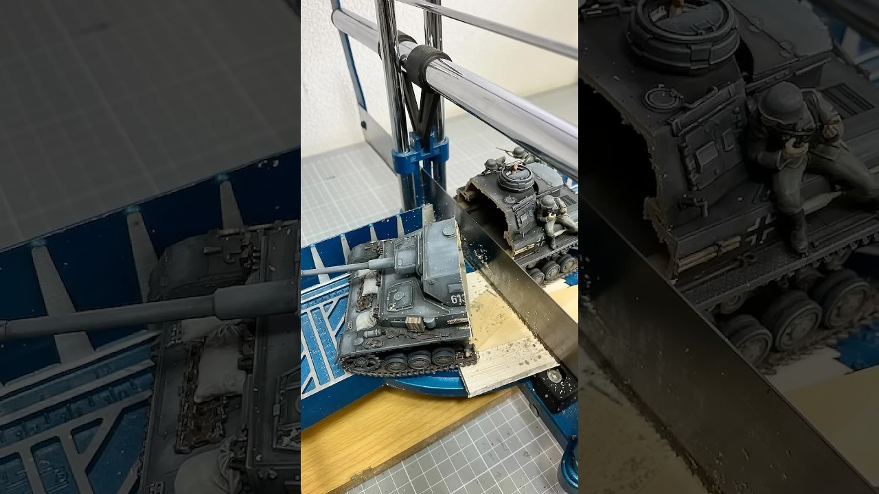 German Invasion Diorama 