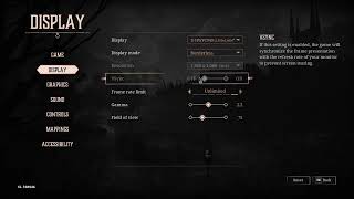 Gothic 1 Remake - How to Turn V-Sync on or off @HardresetInfo