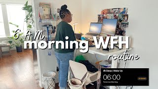 Realistic 6AM morning work from home routine as a referral specialist in upstate New York