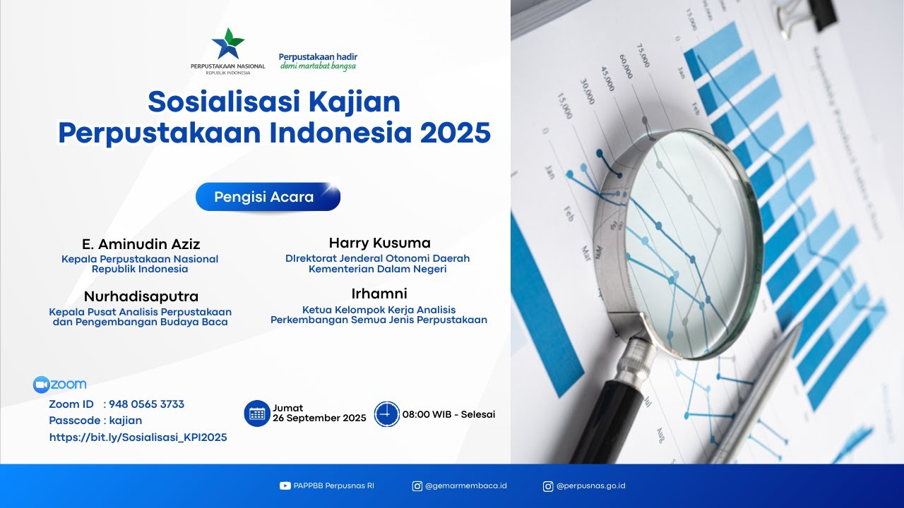 Sosialisasi Pelaksanaan Kajian Perpustakaan Indonesia 2025