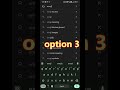 goolge 4 amazing option