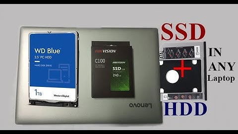 SSD + HDD in Almost Any Laptop | The Caddy Method