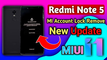 Xiaomi Redmi Note 5 MI Account Lock Remove | Miracle Tool Redmi frp and MI Account Remove one click