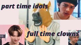 stray kids are full time clowns 🤡// tw: flashing