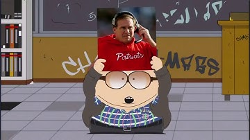 South Park Cartman Teaches Class to Cheat Like Bill Belichick - I miss interpreted the rules