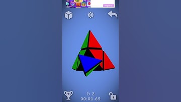 2x2 Pyramix Rubik’s cube world record #shorts