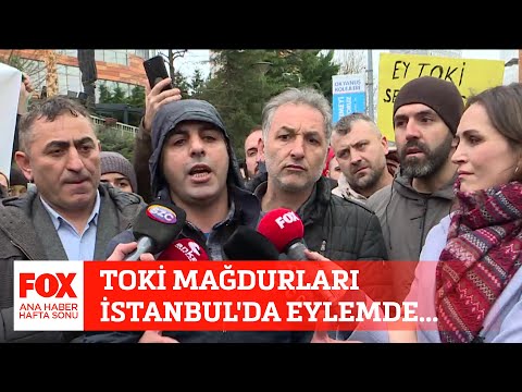 TOKİ mağdurları İstanbul'da eylemde... 7 Ocak 2024 Gülbin Tosun ile FOX Ana Haber Hafta Sonu