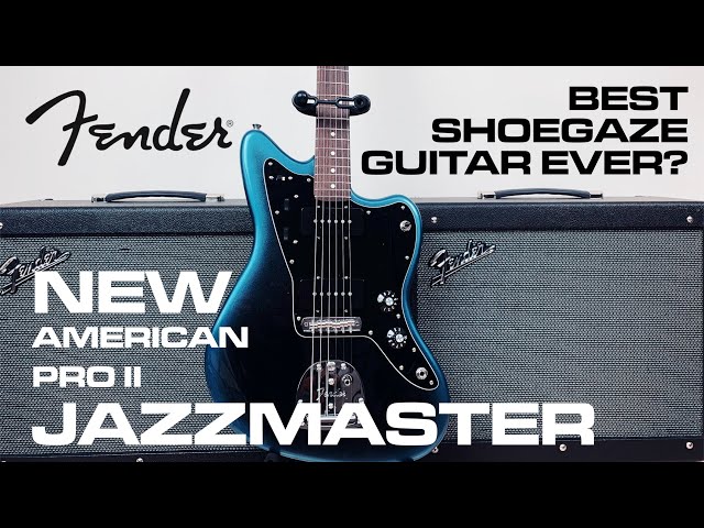 NEW FENDER AMERICAN PROFESSIONAL II JAZZMASTER GUITAR - YouTube
