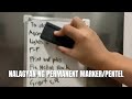 Paano magbura ng permanent pentel pen