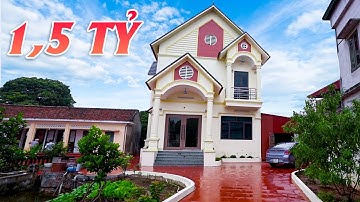 Mẫu Biệt Thự 2 Tầng 1,5 Tỷ Với Hệ Mái Thái Cực Đẹp Do Kisato Thực Hiện Tại Hưng Yên