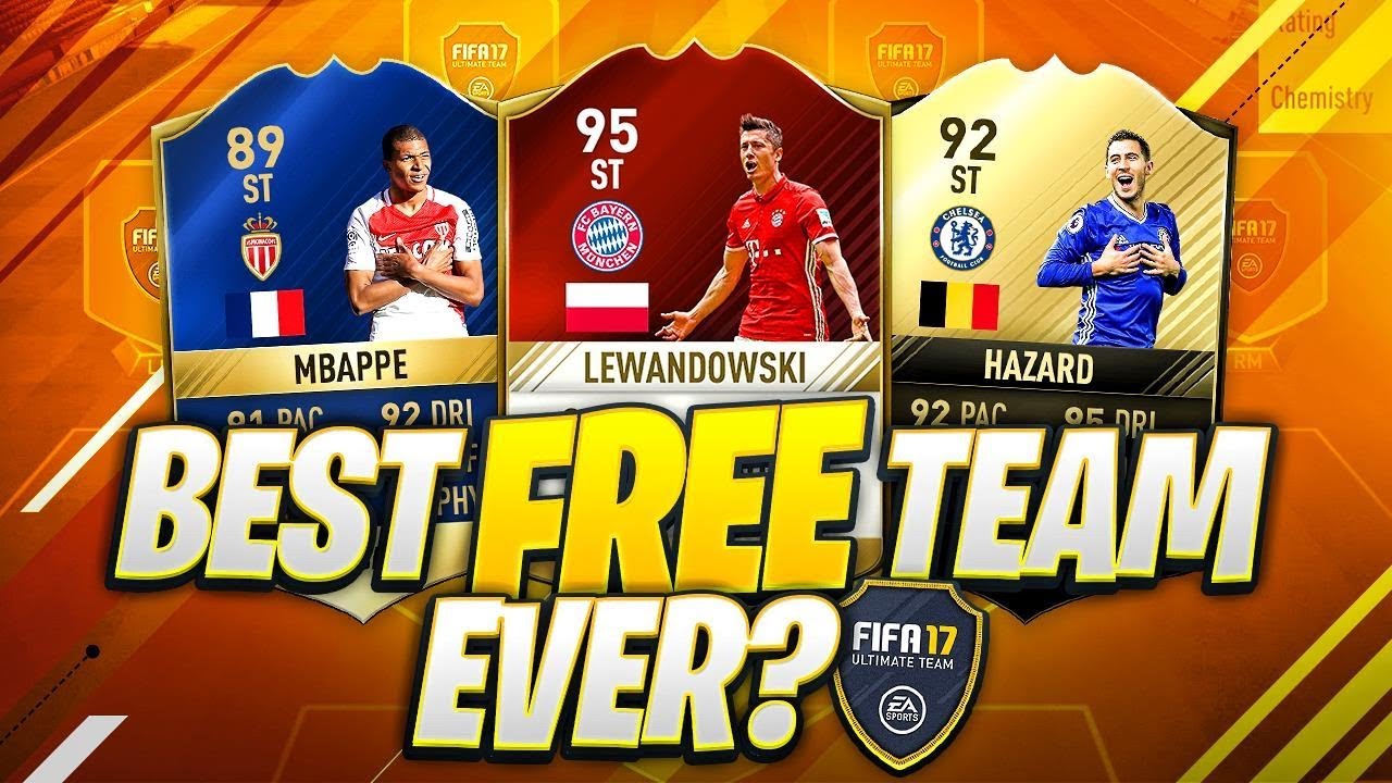 fifa 18 ultimate team apk BEST FREE TEAM EVER?