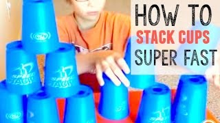 How to "Do" Speed Stacking with Cups