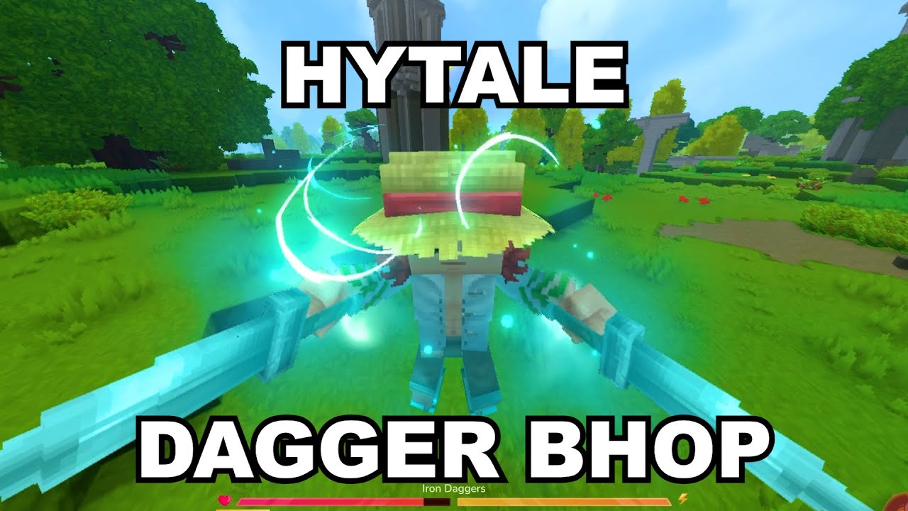 Dagger Bhopping in Hytale