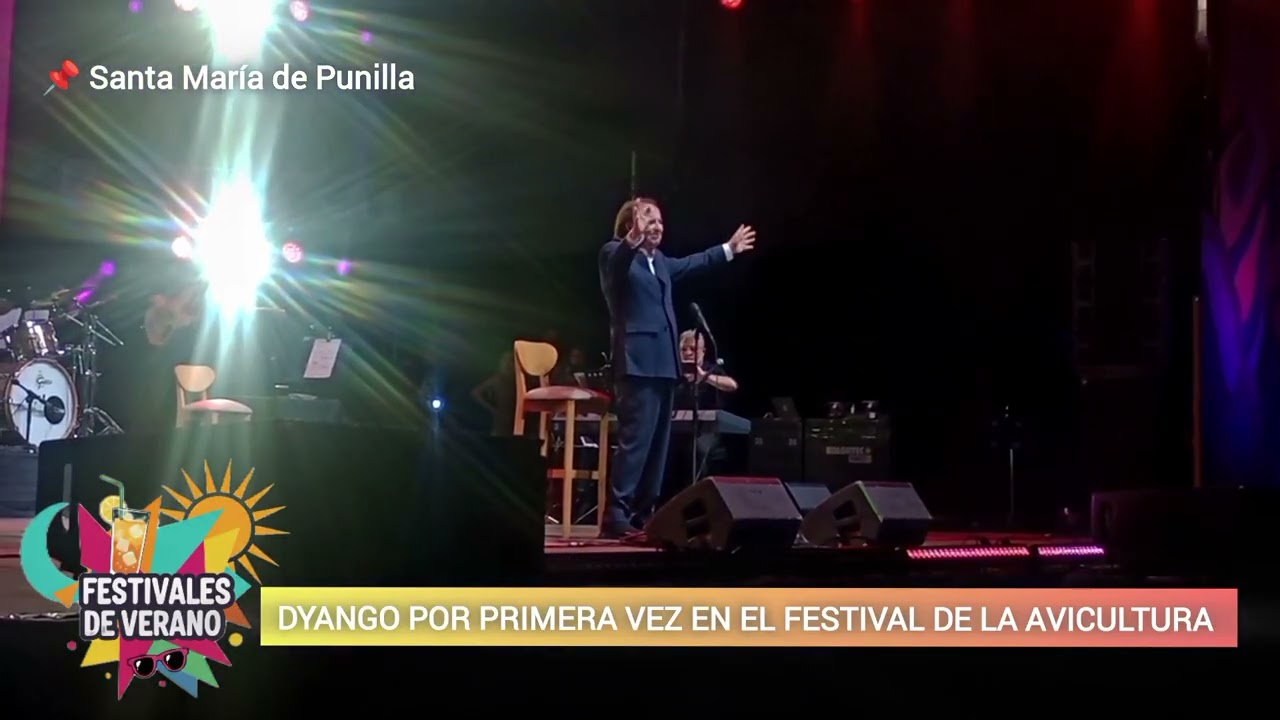 DYANGO POR PRIMERA VEZ EN EL FESTIVAL DE LA AVICULTURA DE SANTA MARÍA DE PUNILLA.