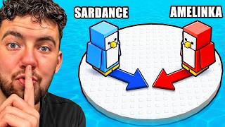 Je troll ma soeur sur Roblox KNOCKOUT ! 🐧😂