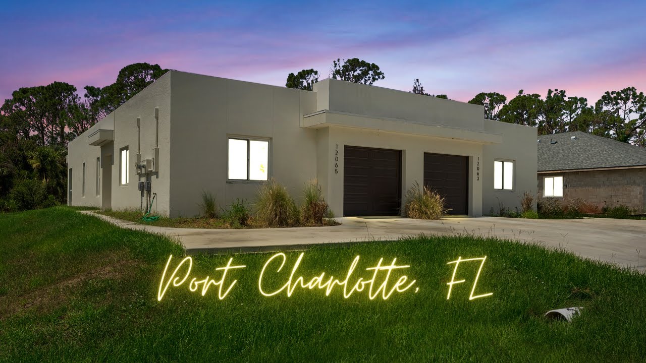 FOR SALE One of The most amazing duplex design in Port Charlotte