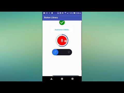 BUTTON LIBRARY   IN ANDROID