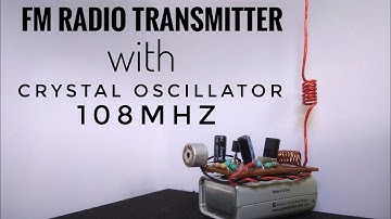 spy fm transmitter with crystal oscillator.. #electrical #arduino,, #electronic