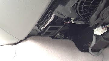 Removing Glove Box Part 3 - 2005 Acura RL
