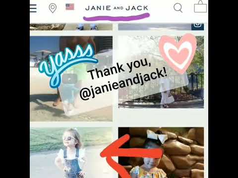 McKenna's World - Janie and Jack shoutout