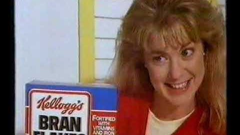 Kelloggs bran flakes advert 1988 tasty