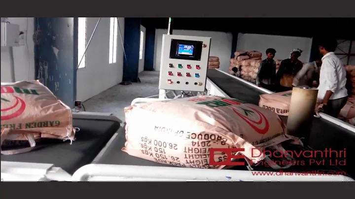 Intelligent Warehouse Inward Checkweigher with Manual Sort Belt conveyor