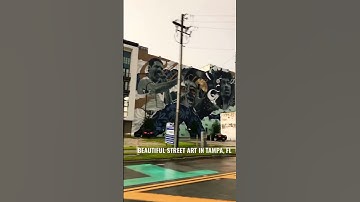 Street Art In Tampa FL! #shorts #viral